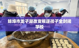 蚌埠市龙子湖改变叛逆孩子全封闭学校