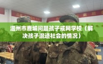 温州市鹿城问题孩子戒网学校(解决孩子混迹社会的情况)