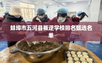 蚌埠市五河县叛逆学校排名甄选名单