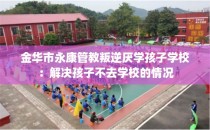 金华市永康管教叛逆厌学孩子学校：解决孩子不去学校的情况