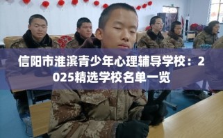 信阳市淮滨青少年心理辅导学校：2025精选学校名单一览
