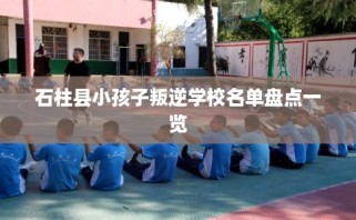 石柱县小孩子叛逆学校名单盘点一览