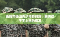 衡阳市衡山青少年特训营：解决孩子不上学的情况
