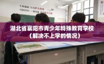 湖北省襄阳市青少年特殊教育学校（解决不上学的情况）