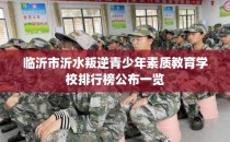 临沂市沂水叛逆青少年素质教育学校排行榜公布一览