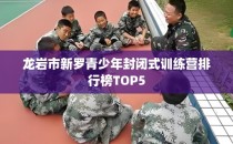 龙岩市新罗青少年封闭式训练营排行榜TOP5