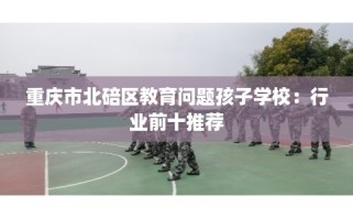 重庆市北碚区教育问题孩子学校：行业前十推荐
