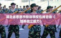 湖北省恩施市特训学校在线咨询（培养独立能力）