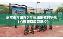 丽水市青田青少年叛逆期教育学校（心理疏导教育学校）